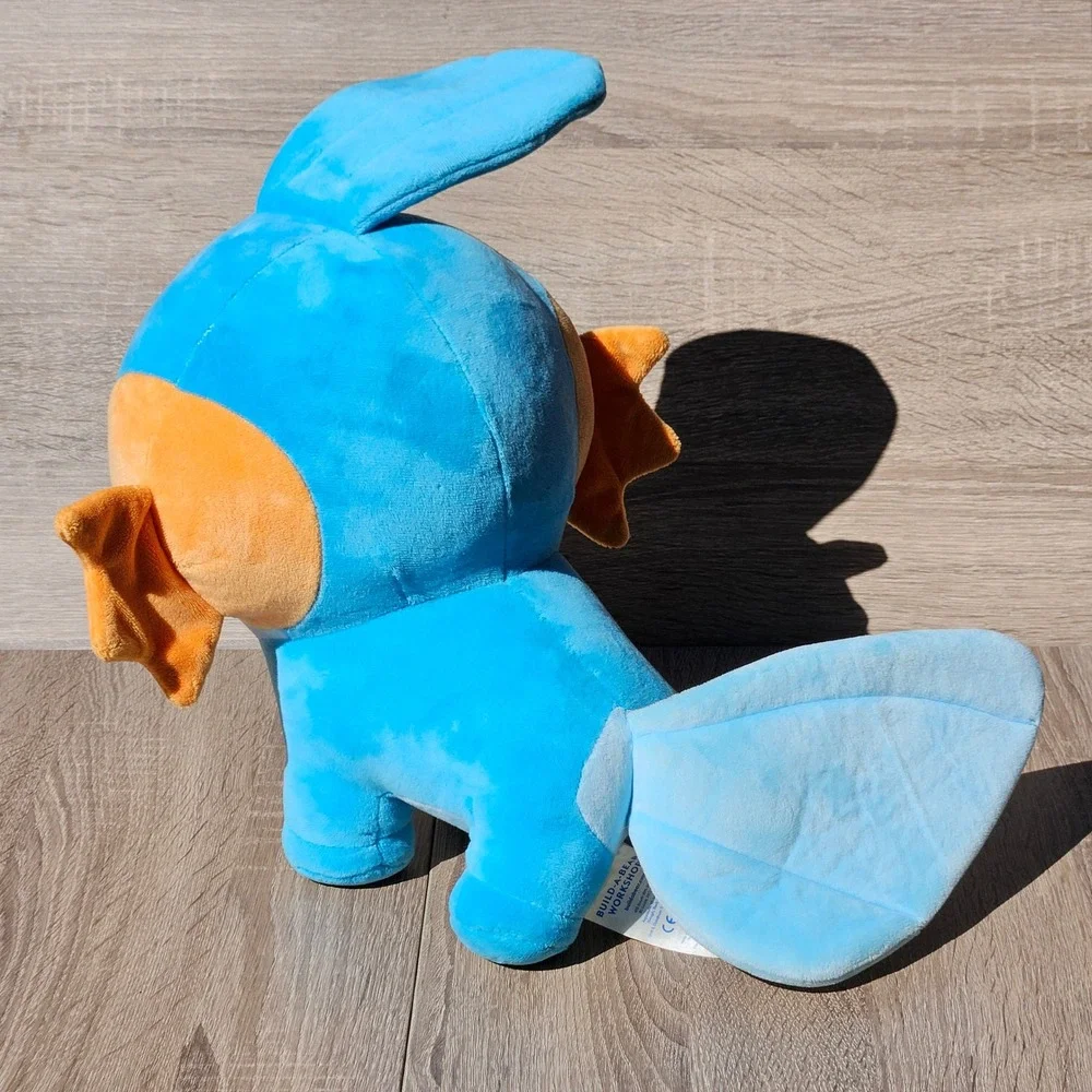 Build-A-Bear Pokemon Mudkip Plush 13 Inch Blue Orange Stuffed Animal Hoenn Water
